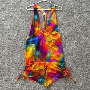 Luli Fama T-Back Romper Large CIEN FUEGOS